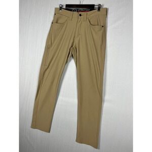 Wrangler All Terrain Gear Pants Mens 32x32 Khaki ATG Utility Gorpcore Hiking